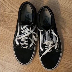 Old School Vans size 8